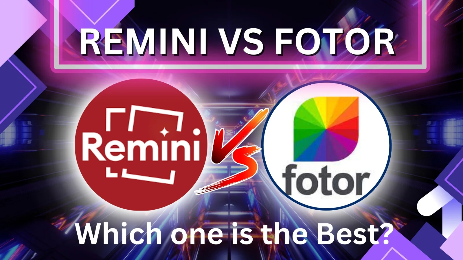 Remini vs Fotor feature image