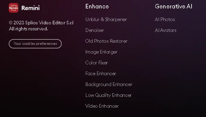 Remini vs Fotor remini features