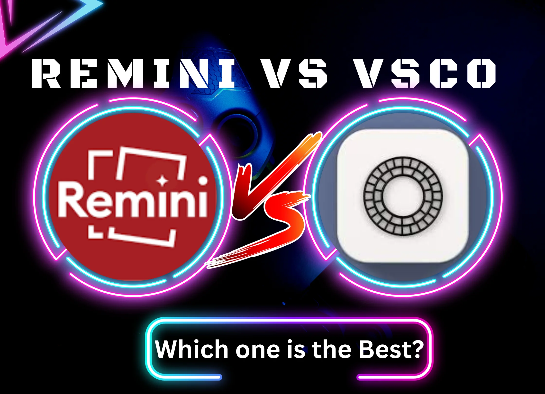 Remini vs VSCO feature image
