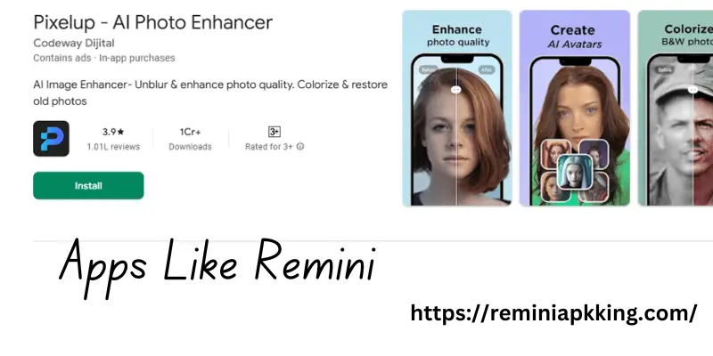Pixelup - Apps Like Remini