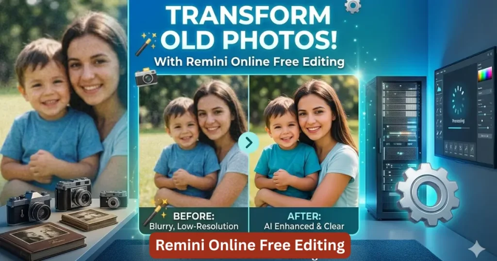 Remini Online Free Editing